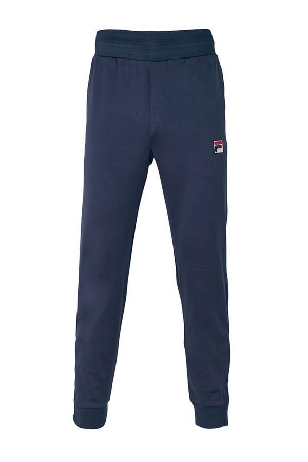 Calça Fila Homem Azul Marinho/Vermelhas/Branco - Fila Heritage Portugal Online,PZWK-42357